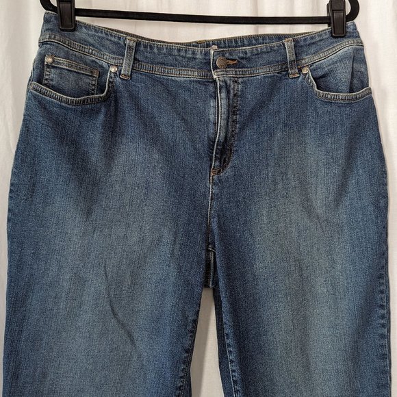 Chicos Denim Cropped Jeans Size 25 - Picture 4 of 10
